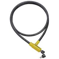 Locking Cable, 3/4" x 6' Steel