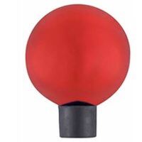 Red Glass Garden Gazing Ball