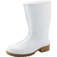 PVC Boot, Size 10 White