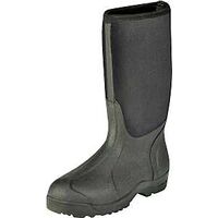 Molded Sole High Boots, 11" Black