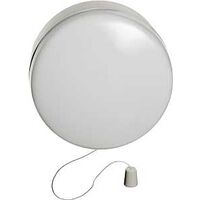 Battery Operated Pull Cord Light, White