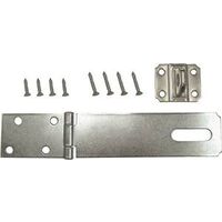 Adjustable Staple Safety Hasp, 6in. Zinc