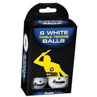 0050229 - 1-STAR WHITE TABLETENNIS BALLS