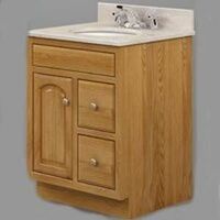Vanity, Oak 1 Door 24in. x 18in.