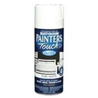 Gloss Spray Paint, 12 oz Pure White