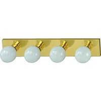 Vanity Bath Bar 4 Light, Brass 24in.