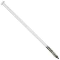 Gutter Screws, 7" White 25 Pk
