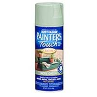 enamel satin spray paint, moss green
