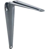 shelf bracket, 5in. x 6in. gray