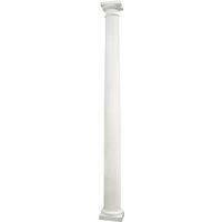 fiberglass smooth round column 10in. x 8