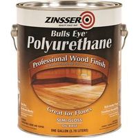 zinsser bullseye polyurethane, 1 gal semi-gloss