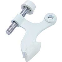 Deluxe Hinge Pin Door Stop, White