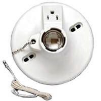 pull chain outlet lampholder