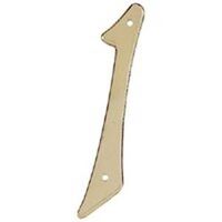 House Number 1, 4" Brass