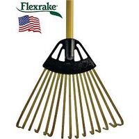 reinforced bamboo rake, 10in.