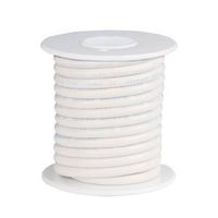 WIRE ELEC 12AWG 12FT WHT      