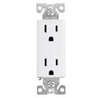 Aspire Duplex Outlet, White Satin