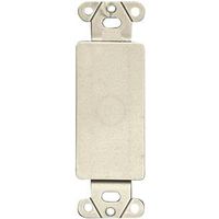 0106799-DECOR BLANK ADAPTER 1G WHT