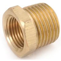 Anderson Metal 756110-0402 Brass Pipe Hex Bushing