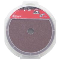 0120568 - 7IN FIBER DISC 50GRIT 3PK