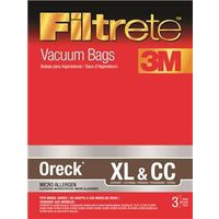 Filtrete 68710-6 Micro Allergen Type XL and CC Vacuum Cleaner Bag