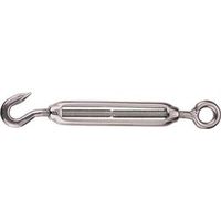 0133967 - 1/4X7-1/2 SS EYE/HOOK TRNBKL