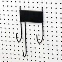 pegboard corded drill hook, black