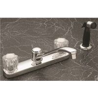 Kitchen Faucet with Spray, Chrome