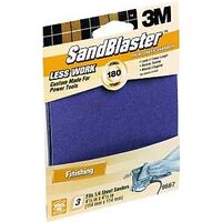 Sandblaster Palm Sheet, 4 1/2" x 4 1/2" 180 Grit