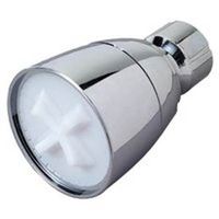 adjustable spray shower head, chrome plated