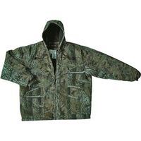 Camouflage Winter Jacket with Hood, Medium