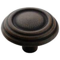 Ring Cabinet Knob, 1 1/4in. Antique Rust