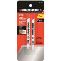 black & decker jig saw blade, 3in.