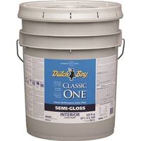 dutch boy interior latex semi-gloss paint, 5 gal