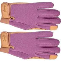 Leather Palm Ladies Gloves, Medium