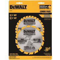 Dewalt DW9058 Combination Circular Saw Blade Set