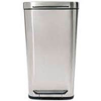 0214791 - 10GAL SS RECTANGULAR STEP CAN