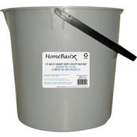 0215129 - 10QT ROUND BUCKET W/HANDLE