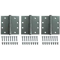 Square Corner Commerical Door Hinge, 4 1/2in.