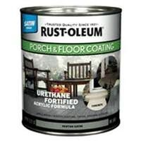 Rustoleum Satin Porch & Floor Coating, 1 Qt Pewter