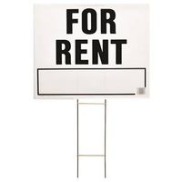 0233858 - FOR RENT LAWN SIGN