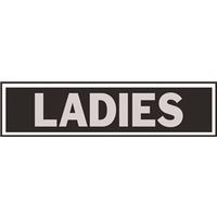 0234054 - LADIES PRINCESS ALUMINUM SIGN