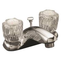bathroom sink faucet with pop up, chrome