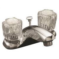 Bathroom Sink Faucet with Pop Up, Chrome