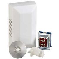 Stucco Wall Doorbell Kit, Satin Nickel