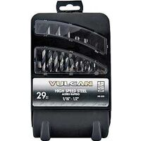 Reduced Shank Drill Bit Set, 29 Pc