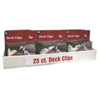 DECK CLIPS 25CT               