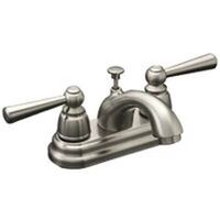 Bathroom Sink Faucet with Pop Up, Brushed Nickel