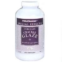 Porcelain Crackle Glaze, 1 Qt