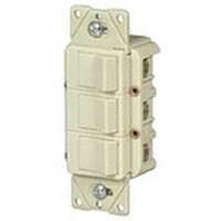 Decorator 3 Pole Switch, Almond